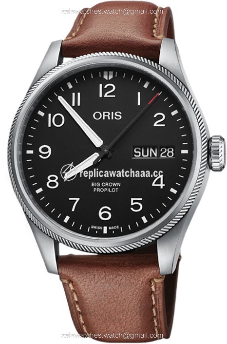 01 752 7760 4164-07 5 22 07LC Oris Big Crown ProPilot Day Date 44mm Mens Watch 1 01 752 7760 4164-07 5 22 07LC Oris Big Crown ProPilot Day Date 44mm Mens Watch 1
