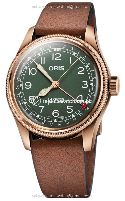 01 754 7741 3167-07 5 20 58BR 80th Anniversary Edition Oris Big Crown Pointer Date 40mm Mens Watch 1 01 754 7741 3167-07 5 20 58BR 80th Anniversary Edition Oris Big Crown Pointer Date 40mm Mens Watch 1