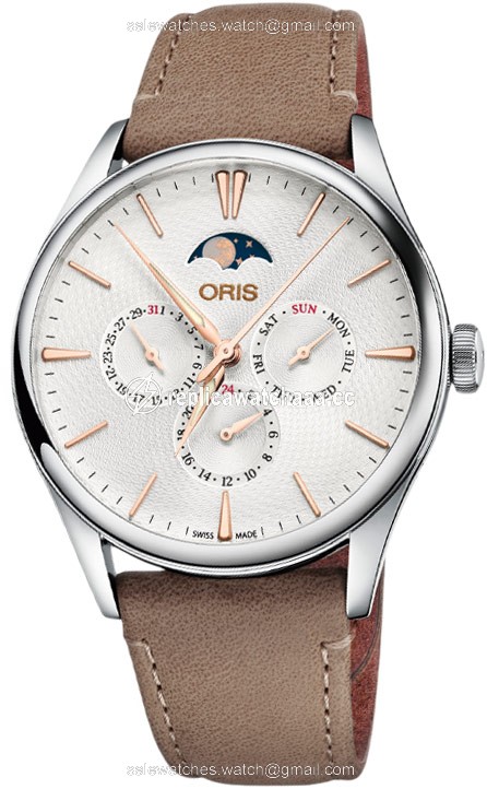 01 781 7729 4031-07 5 21 32FC Oris Artelier Complication Mens Watch 1 01 781 7729 4031-07 5 21 32FC Oris Artelier Complication Mens Watch 1