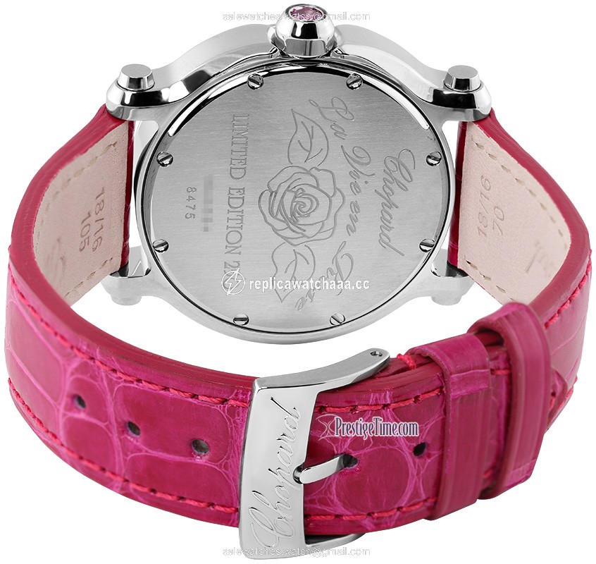 278475-3030 La Vie En Rose Chopard Happy Sport Round Quartz 36mm Ladies Watch 1 278475-3030 La Vie En Rose Chopard Happy Sport Round Quartz 36mm Ladies Watch 1
