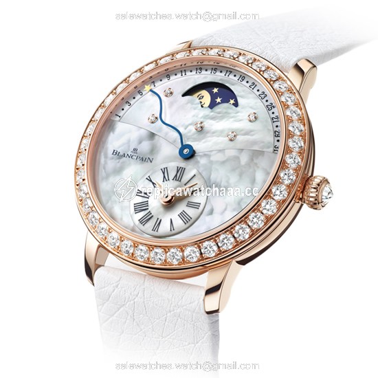 3653-2954-58b Blancpain Women's Retrograde Calendar Moonphase Ladies Watch 1 3653-2954-58b Blancpain Women's Retrograde Calendar Moonphase Ladies Watch 1