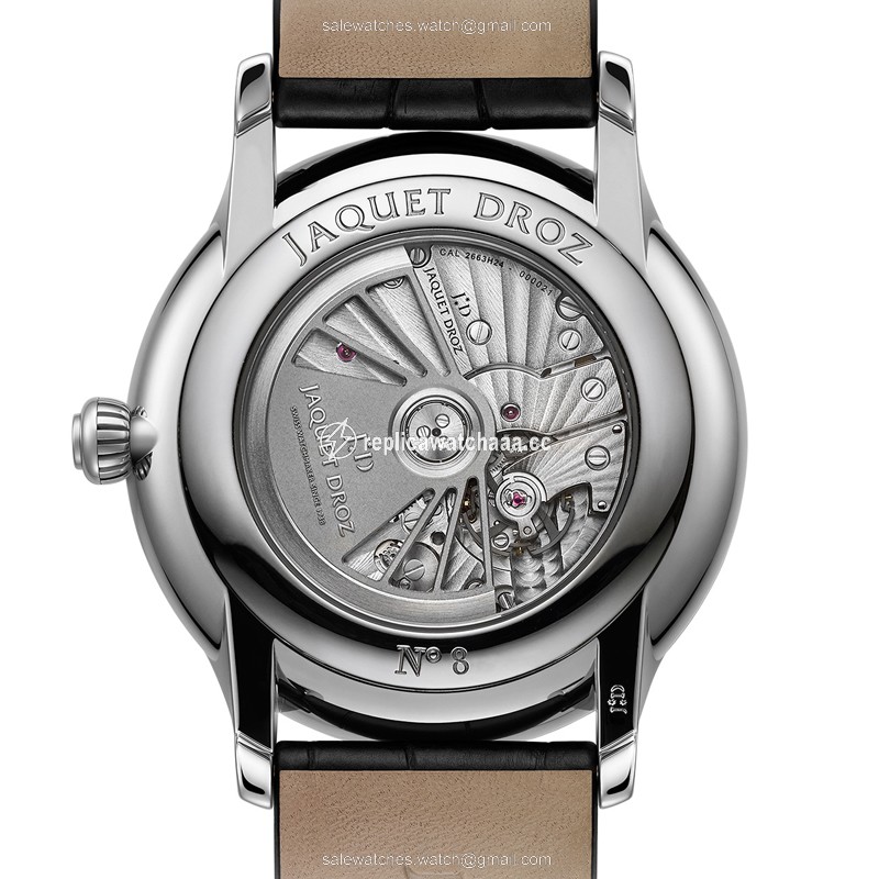 j016030240 Jaquet Droz Grande Seconde Dual Time 43mm Mens Watch 1 j016030240 Jaquet Droz Grande Seconde Dual Time 43mm Mens Watch 1