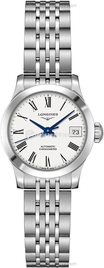 L2.320.4.11.6 L23204116 Longines Record 26mm Ladies Watch 1 L2.320.4.11.6 L23204116 Longines Record 26mm Ladies Watch 1