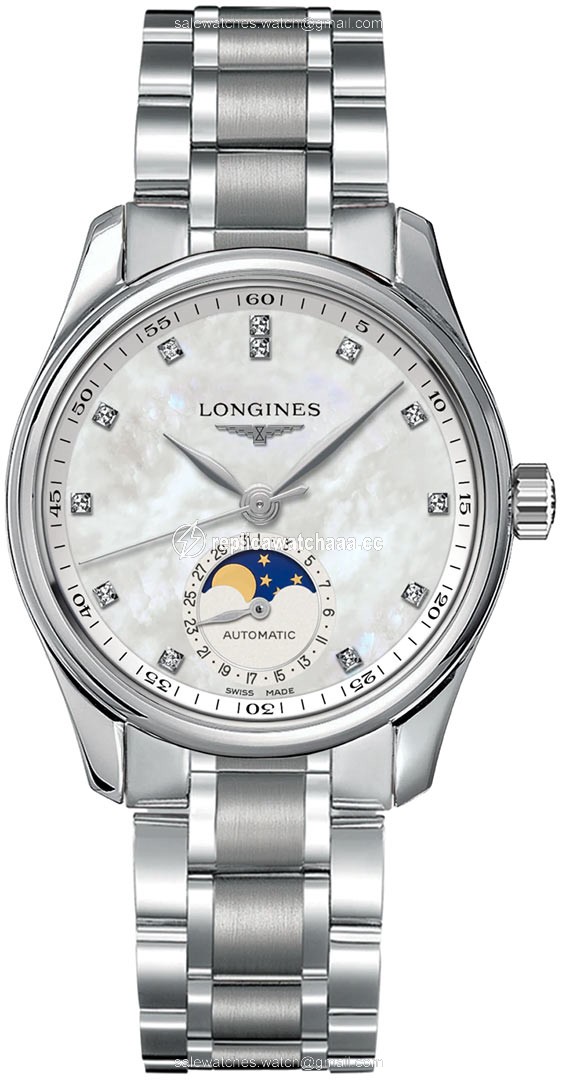 L2.409.4.87.6 L24094876 Longines Master Automatic Moonphase 34mm Ladies Watch 1 L2.409.4.87.6 L24094876 Longines Master Automatic Moonphase 34mm Ladies Watch 1