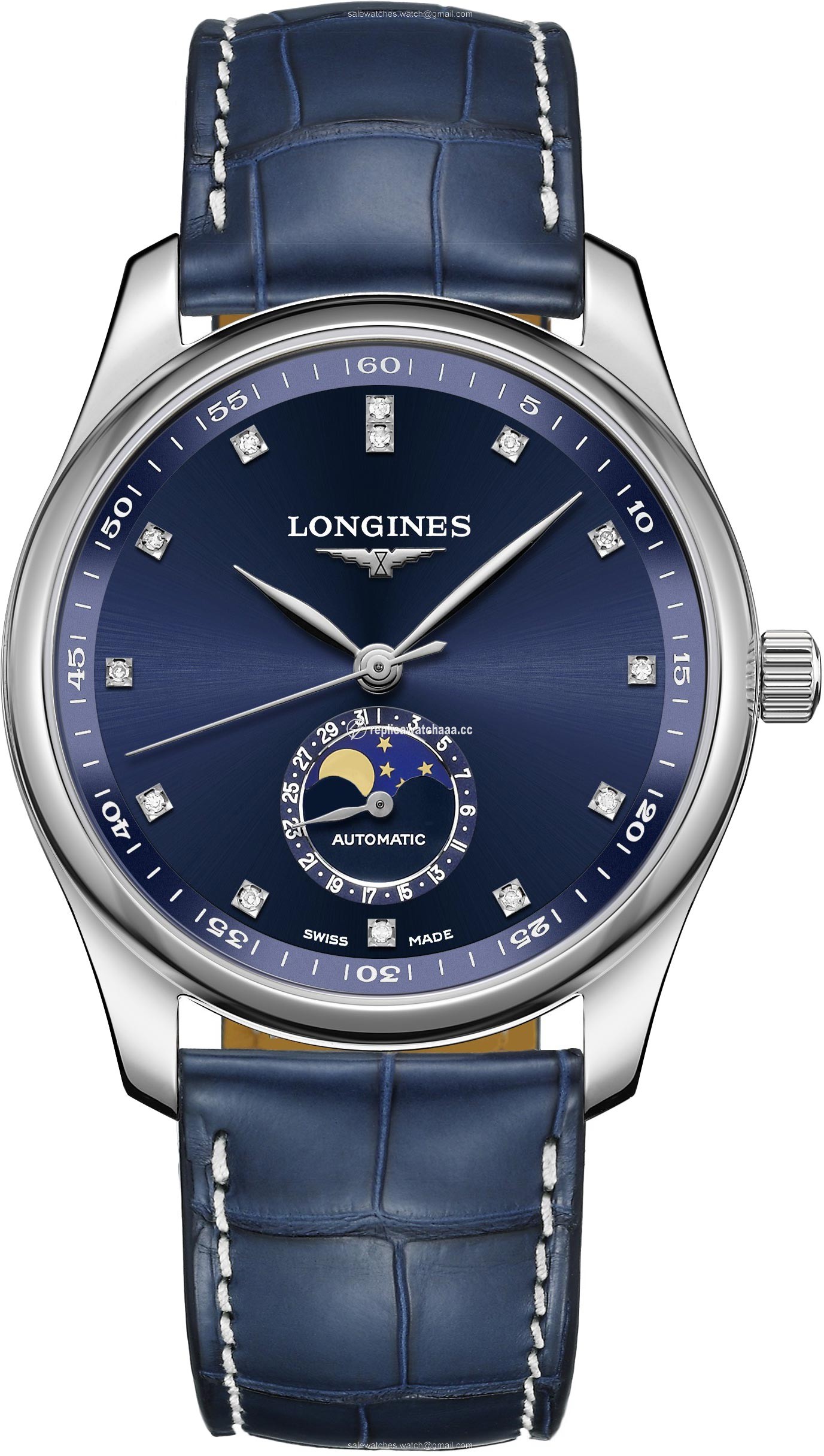 L2.909.4.97.0 L29094970 Longines Master Moonphase Automatic 40mm Mens Watch 1 L2.909.4.97.0 L29094970 Longines Master Moonphase Automatic 40mm Mens Watch 1