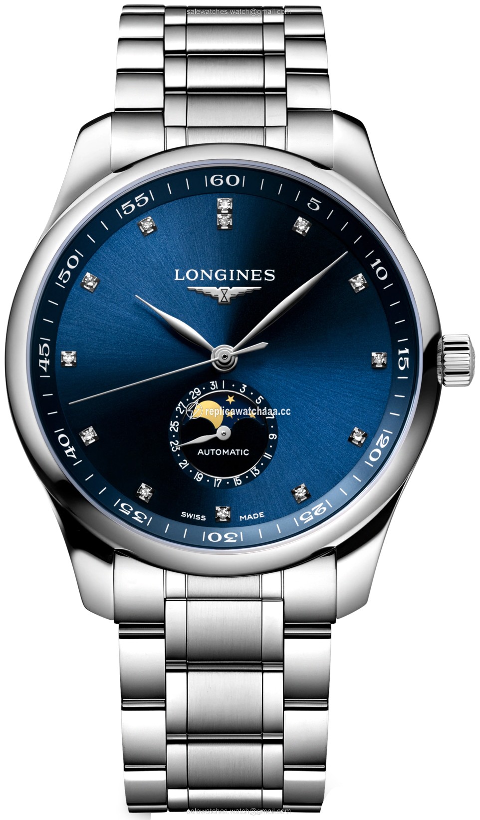 L2.919.4.97.6 L29194976 Longines Master Moonphase Automatic 42mm Mens Watch 1 L2.919.4.97.6 L29194976 Longines Master Moonphase Automatic 42mm Mens Watch 1