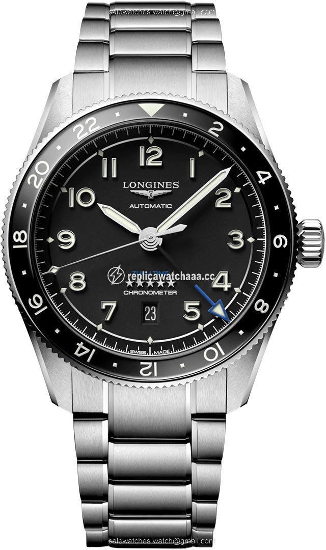 L3.812.4.53.6 L38124536 Longines Spirit Zulu Time 42mm Mens Watch 1 L3.812.4.53.6 L38124536 Longines Spirit Zulu Time 42mm Mens Watch 1