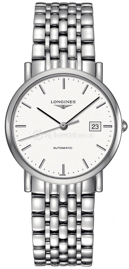 L4.809.4.12.6 Longines Elegant Automatic 34.5mm Medium Watch 1 L4.809.4.12.6 Longines Elegant Automatic 34.5mm Medium Watch 1
