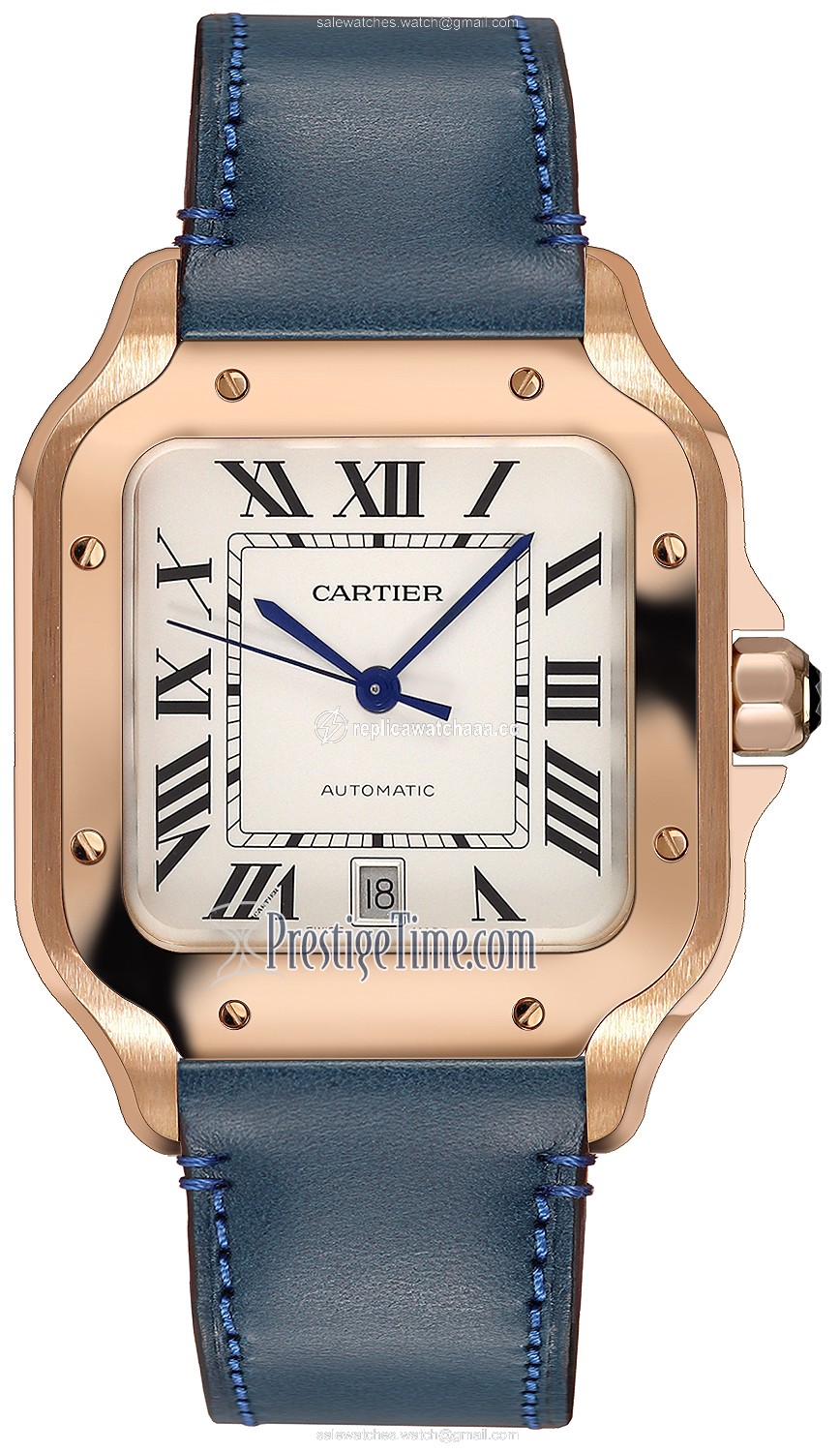 wgsa0011 Cartier Santos De Cartier Large Mens Watch 1 wgsa0011 Cartier Santos De Cartier Large Mens Watch 1