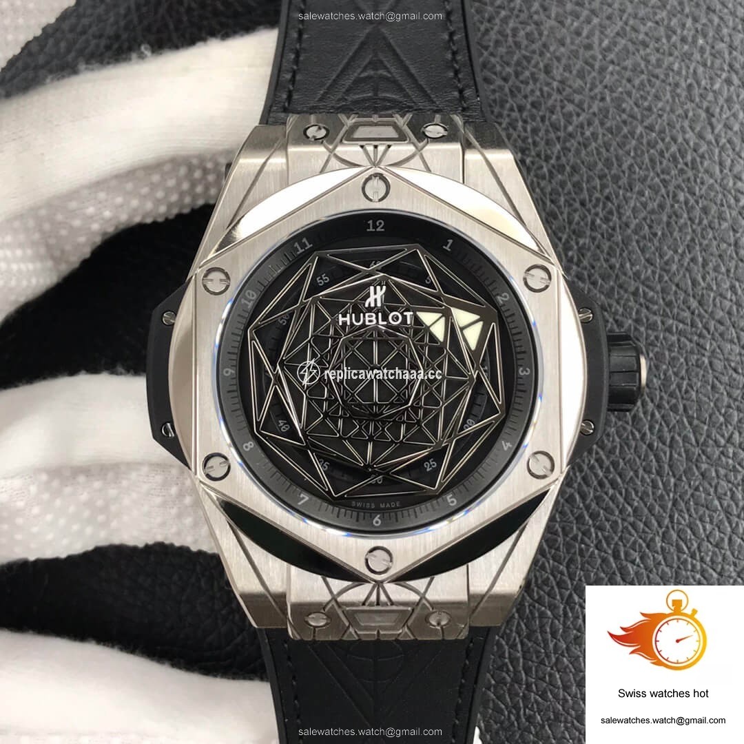 Hublot Big Bang 415.NX.1112.VR.MXM16 WWF Factory Titanium Case 1 Hublot Big Bang 415.NX.1112.VR.MXM16 WWF Factory Titanium Case 1