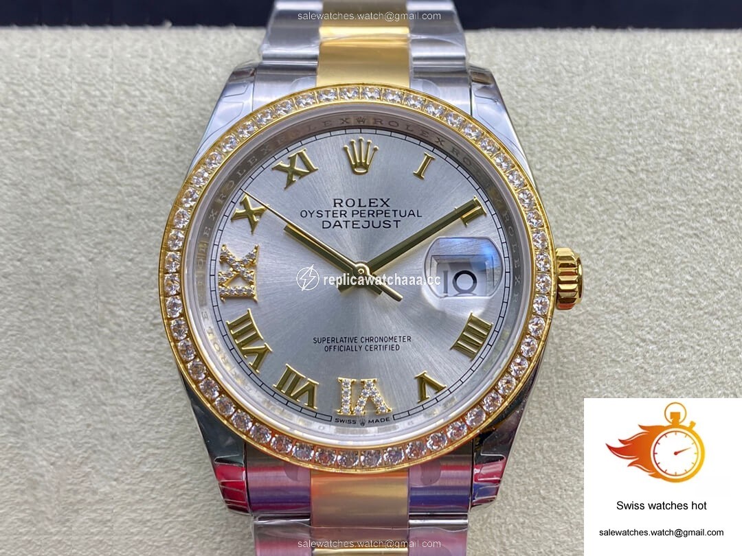 Rolex Datejust M126283RBR-0018 EW Factory Diamond-set Bezel 1 Rolex Datejust M126283RBR-0018 EW Factory Diamond-set Bezel 1