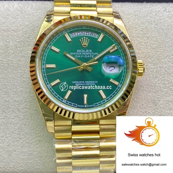 Rolex Day Date 118238 EW Factory Green Dial 1 Rolex Day Date 118238 EW Factory Green Dial 1
