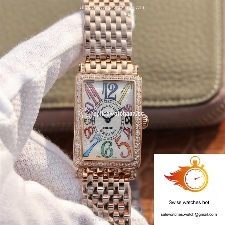 Franck Muller LONG ISLAND 952 Ladies ABF Factory Rose Gold With Diamonds 1 Franck Muller LONG ISLAND 952 Ladies ABF Factory Rose Gold With Diamonds 1