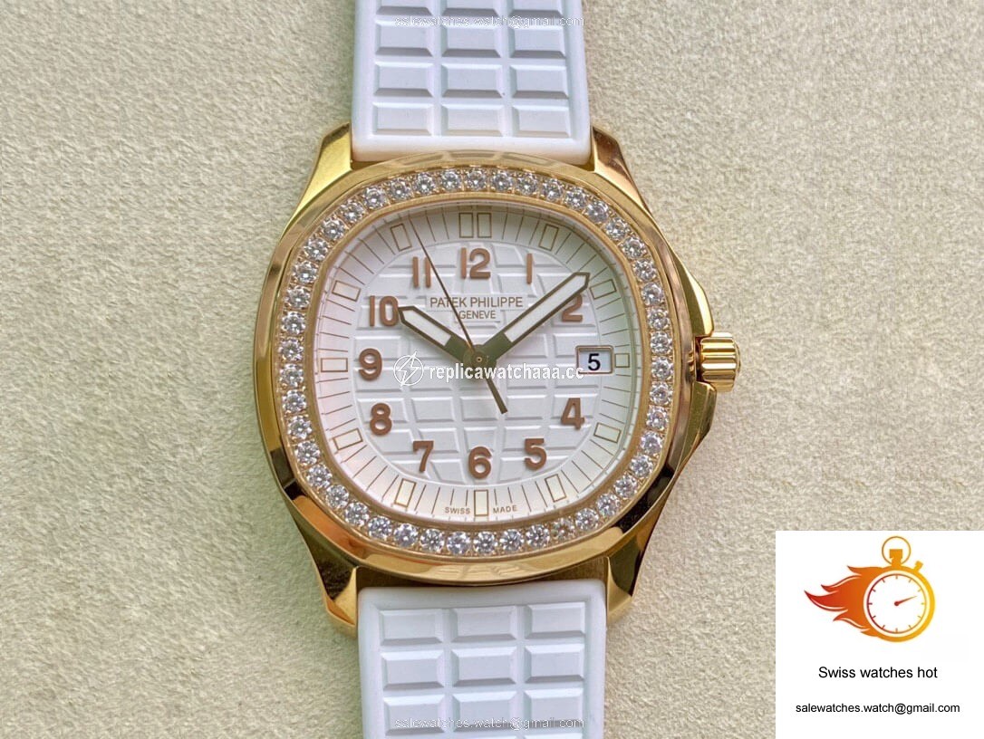 Patek Philippe Aquanaut 5067A Quartz Ladies PPF Factory Yellow Gold Diamond-set Bezel 1 Patek Philippe Aquanaut 5067A Quartz Ladies PPF Factory Yellow Gold Diamond-set Bezel 1