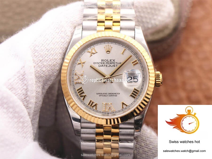 Rolex Datejust M126233-0031 EW Factory Yellow Gold Diamond Dial 1 Rolex Datejust M126233-0031 EW Factory Yellow Gold Diamond Dial 1