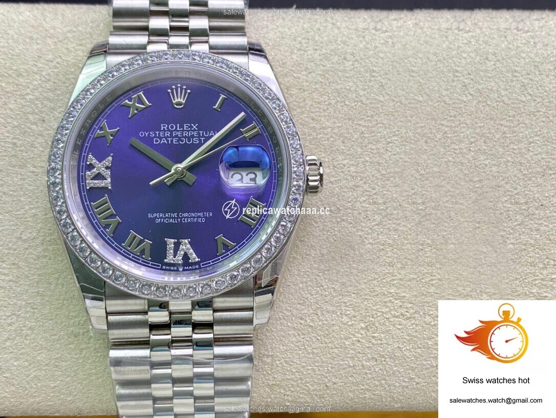 Rolex Datejust M126284RBR-0013 EW Factory Diamond-set Bezel 1 Rolex Datejust M126284RBR-0013 EW Factory Diamond-set Bezel 1
