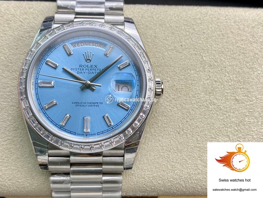 Rolex Day Date 228396TBR EW Factory Diamond Case 1 Rolex Day Date 228396TBR EW Factory Diamond Case 1