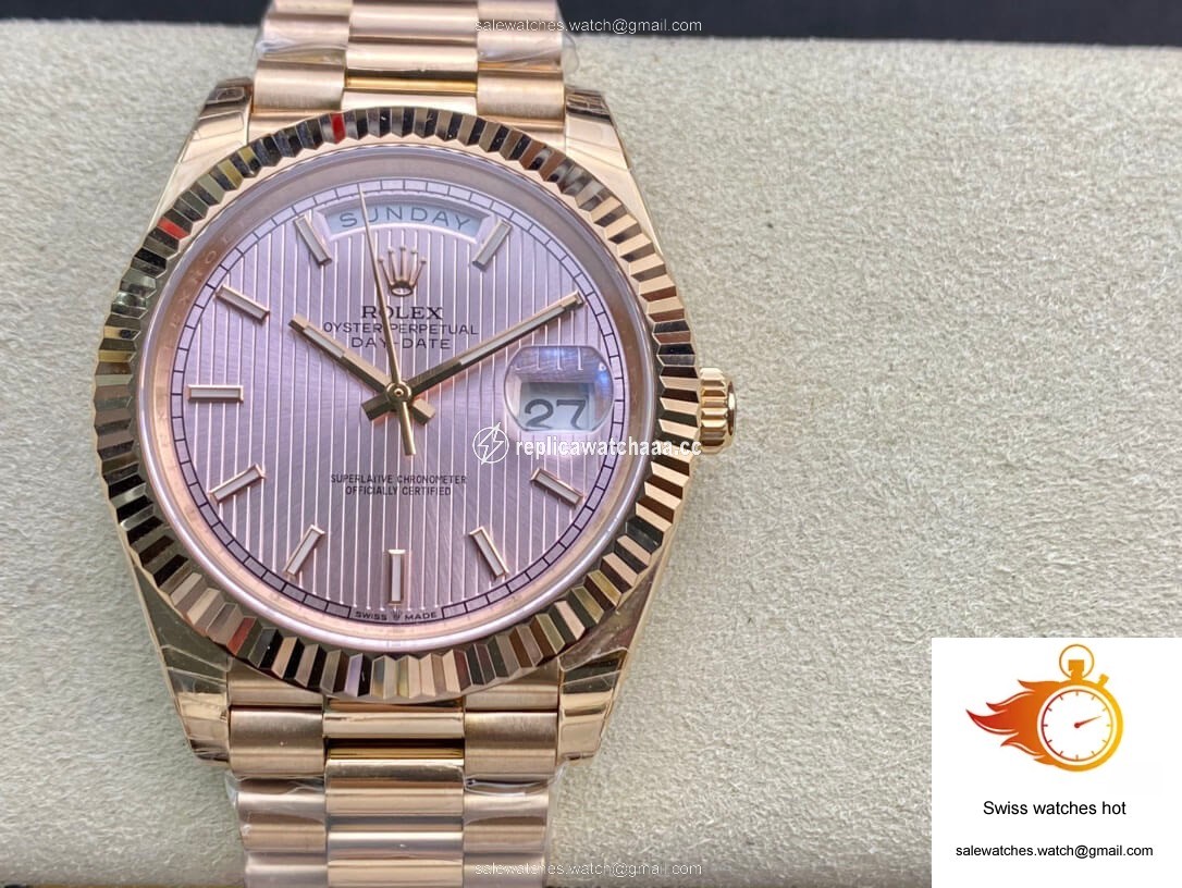 Rolex Day Date M228235-0005 EW Factory Rose Gold 1 Rolex Day Date M228235-0005 EW Factory Rose Gold 1