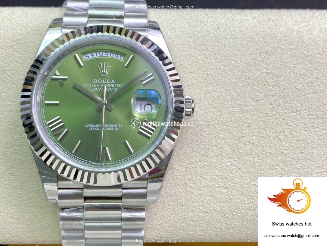 Rolex Day Date M228239-0033 EW Factory Olive Green Dial 1 Rolex Day Date M228239-0033 EW Factory Olive Green Dial 1