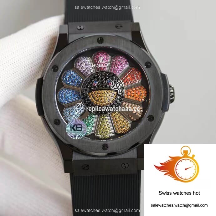 Hublot Classic Fusion Takashi Murakami 507.CX.9000.RX.TAK21 Sunflower Ceramic Bezel 1 Hublot Classic Fusion Takashi Murakami 507.CX.9000.RX.TAK21 Sunflower Ceramic Bezel 1
