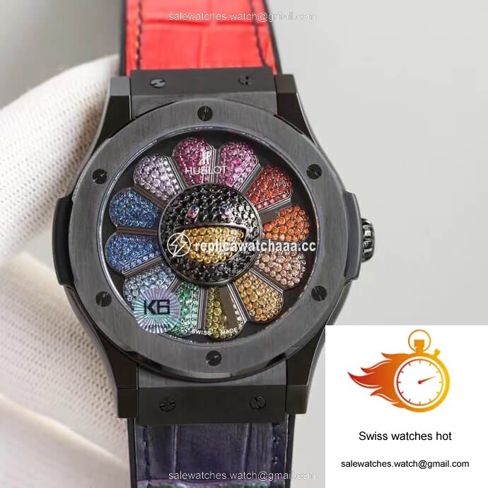 Hublot Classic Fusion Takashi Murakami 507.CX.9000.RX.TAK21 Sunflower Colored Dial 1 Hublot Classic Fusion Takashi Murakami 507.CX.9000.RX.TAK21 Sunflower Colored Dial 1