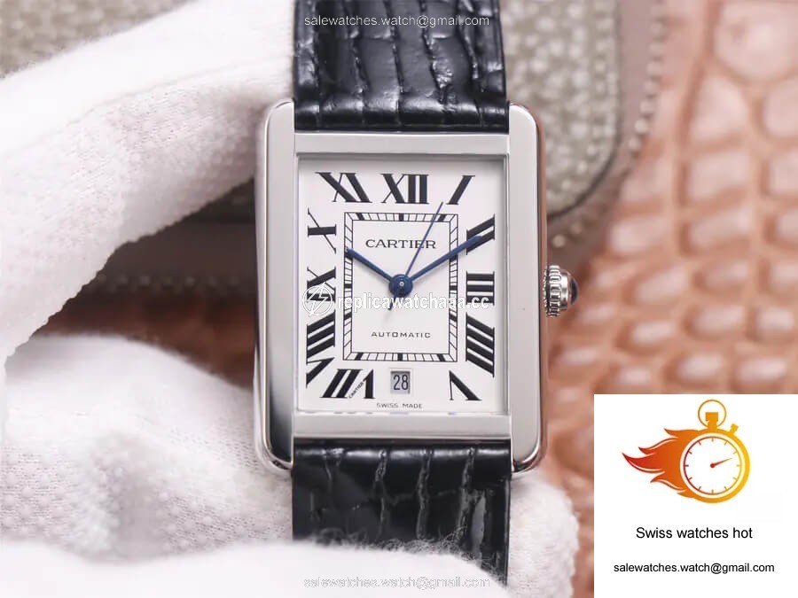 Cartier Tank WSTA0029 V9 Factory Stainless Steel 1 Cartier Tank WSTA0029 V9 Factory Stainless Steel 1