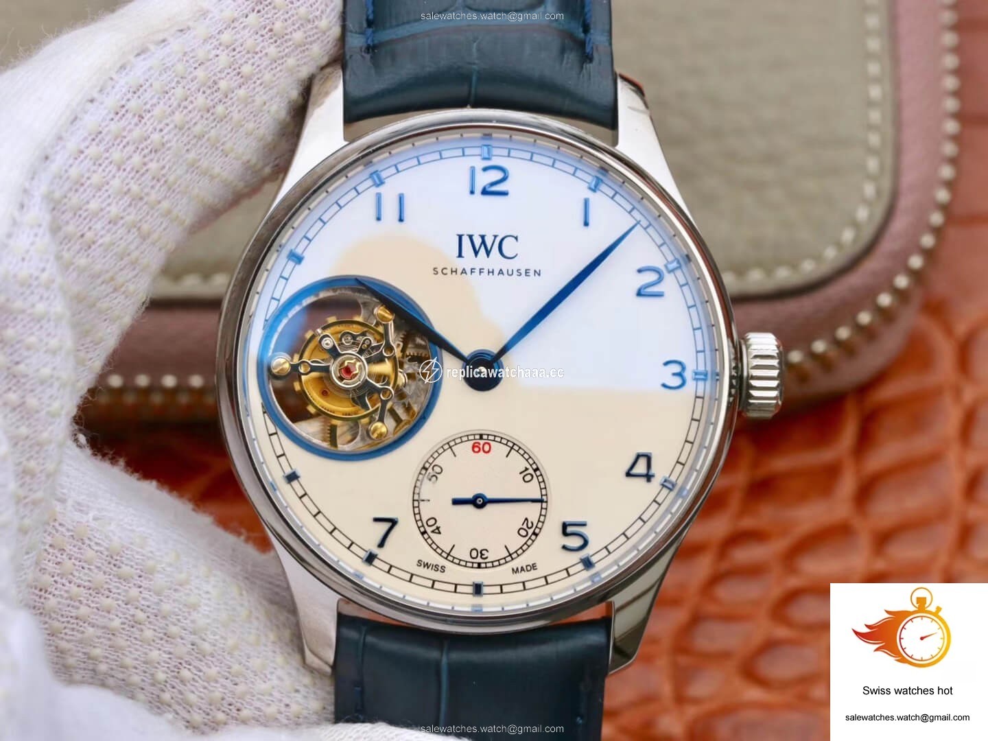 IWC Portuguese Tourbillon ZF Factory Stainless Steel White Dial 1 IWC Portuguese Tourbillon ZF Factory Stainless Steel White Dial 1