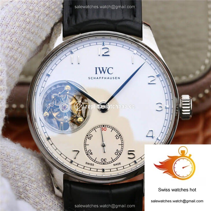 IWC Portuguese Tourbillon ZF Factory Stainless Steel White Dial 1 IWC Portuguese Tourbillon ZF Factory Stainless Steel White Dial 1