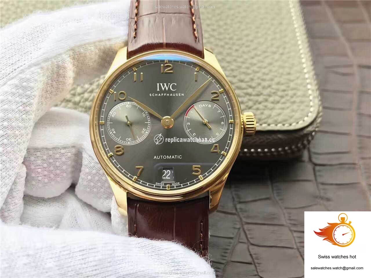 IWC Portugieser IW500101 ZF Factory Yellow Gold Case 1 IWC Portugieser IW500101 ZF Factory Yellow Gold Case 1