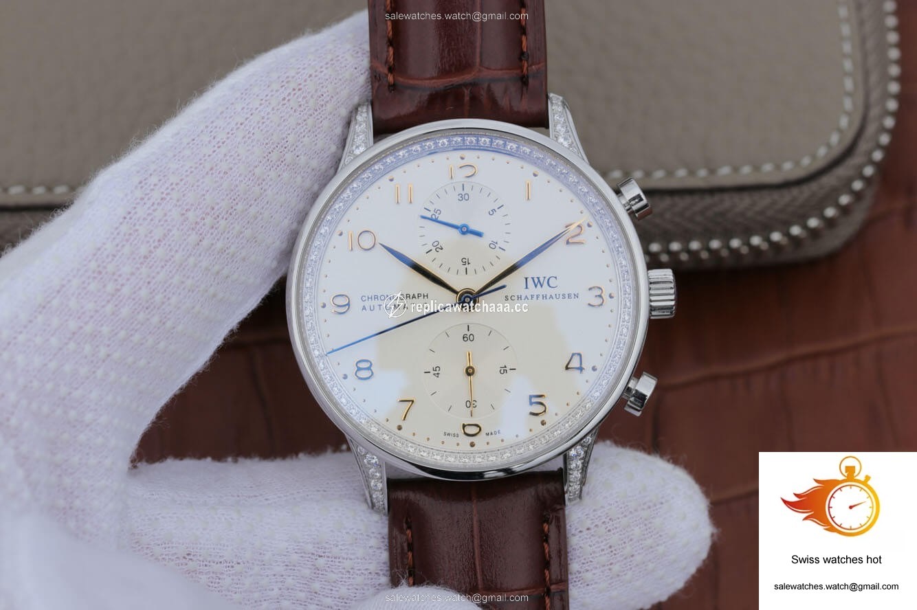 IWC Portugieser IW371440 ZF Factory V2 Stainless Steel Diamond 1 IWC Portugieser IW371440 ZF Factory V2 Stainless Steel Diamond 1