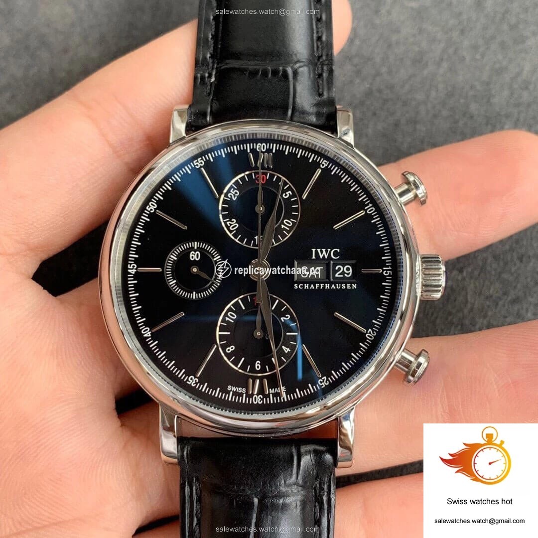 IWC Portofino IW391008 ZF Factory Stainless Steel Black Dial 1 IWC Portofino IW391008 ZF Factory Stainless Steel Black Dial 1