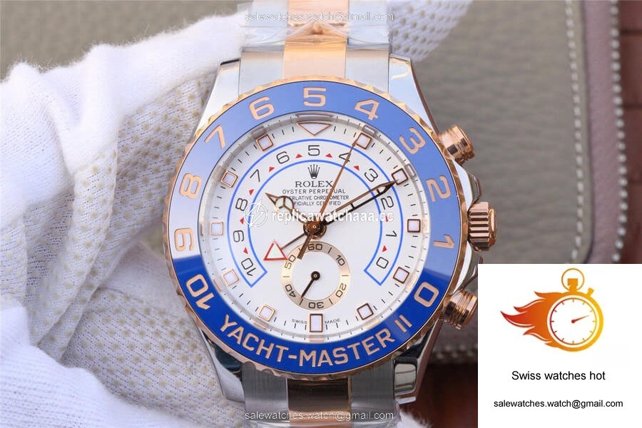 Rolex Yacht-Master M116681-0002 JF Factory White Dial 1 Rolex Yacht-Master M116681-0002 JF Factory White Dial 1