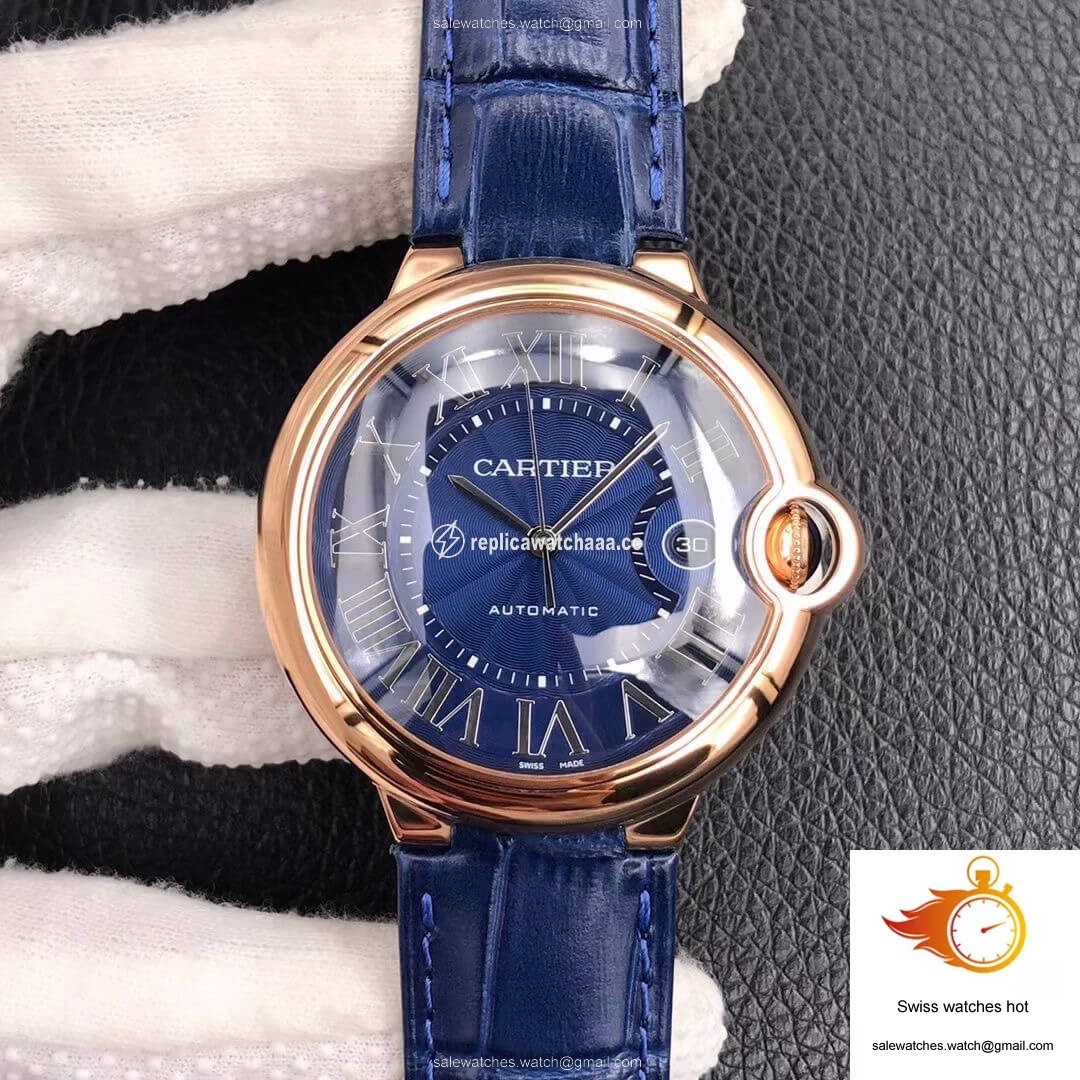 Ballon Bleu De Cartier 42MM WGBB0036 V6 Factory Blue Dial 1 Ballon Bleu De Cartier 42MM WGBB0036 V6 Factory Blue Dial 1