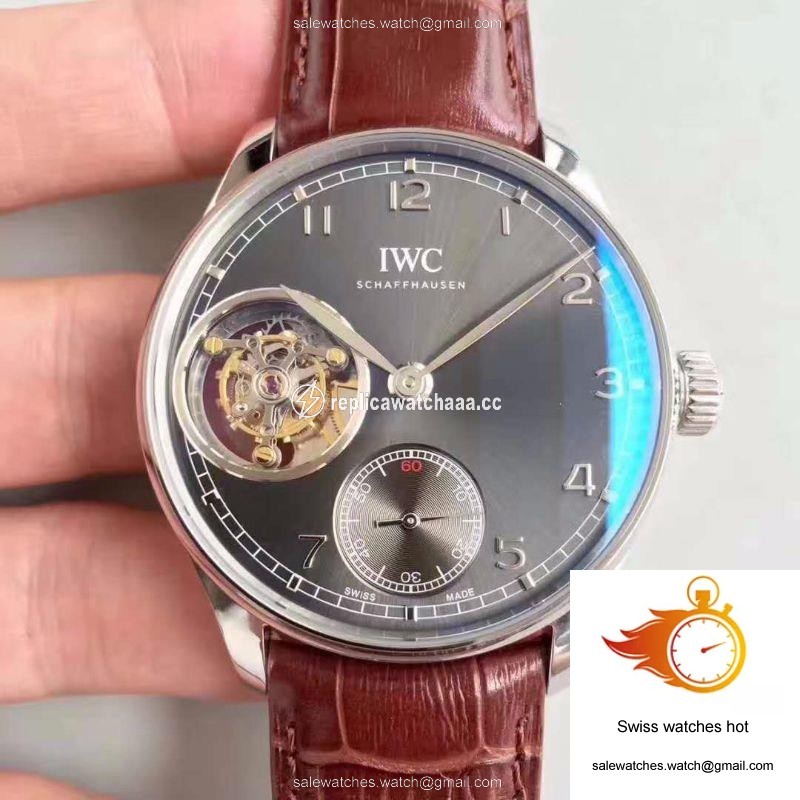 IWC Portugieser Tourbillon IW546301 YL Factory Gray Dial 1 IWC Portugieser Tourbillon IW546301 YL Factory Gray Dial 1