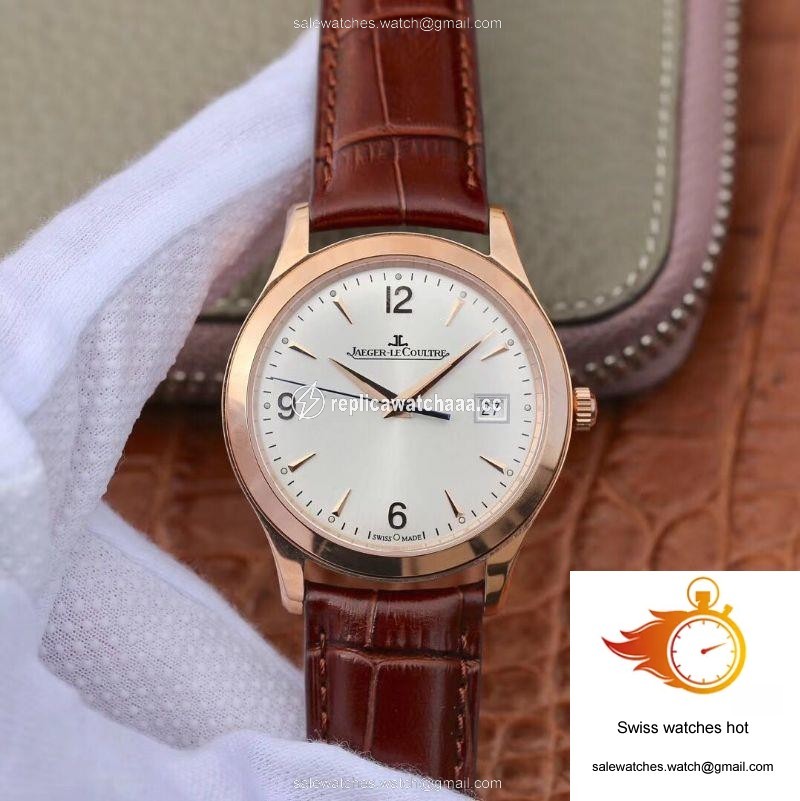 Jaeger LeCoultre Master Control Date Q1542520 ZF Factory 18K Rose Gold White Dial 1 Jaeger LeCoultre Master Control Date Q1542520 ZF Factory 18K Rose Gold White Dial 1