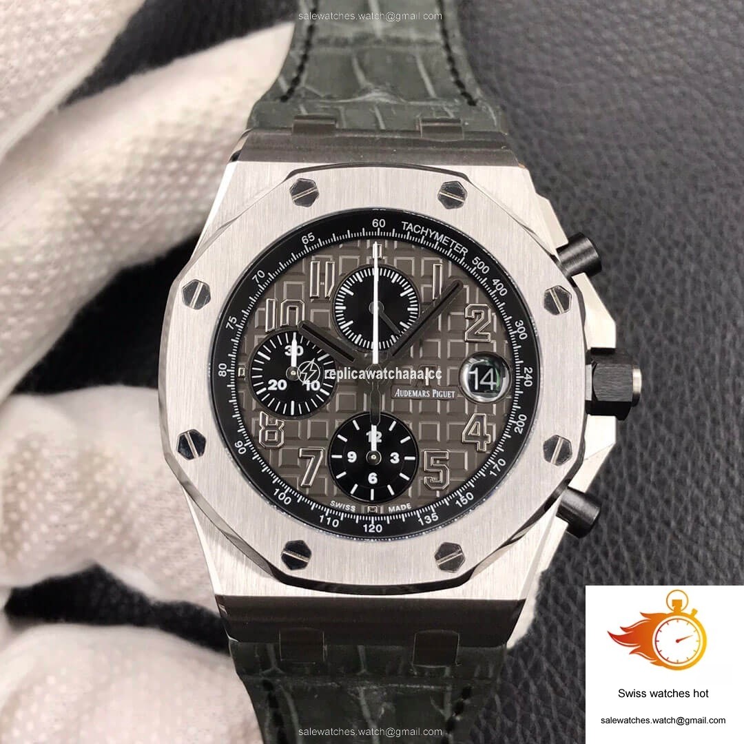 Audemars Piguet Royal Oak Offshore 26470ST.OO.A104CR.01 JF Factory Dark Grey Dial 1 Audemars Piguet Royal Oak Offshore 26470ST.OO.A104CR.01 JF Factory Dark Grey Dial 1