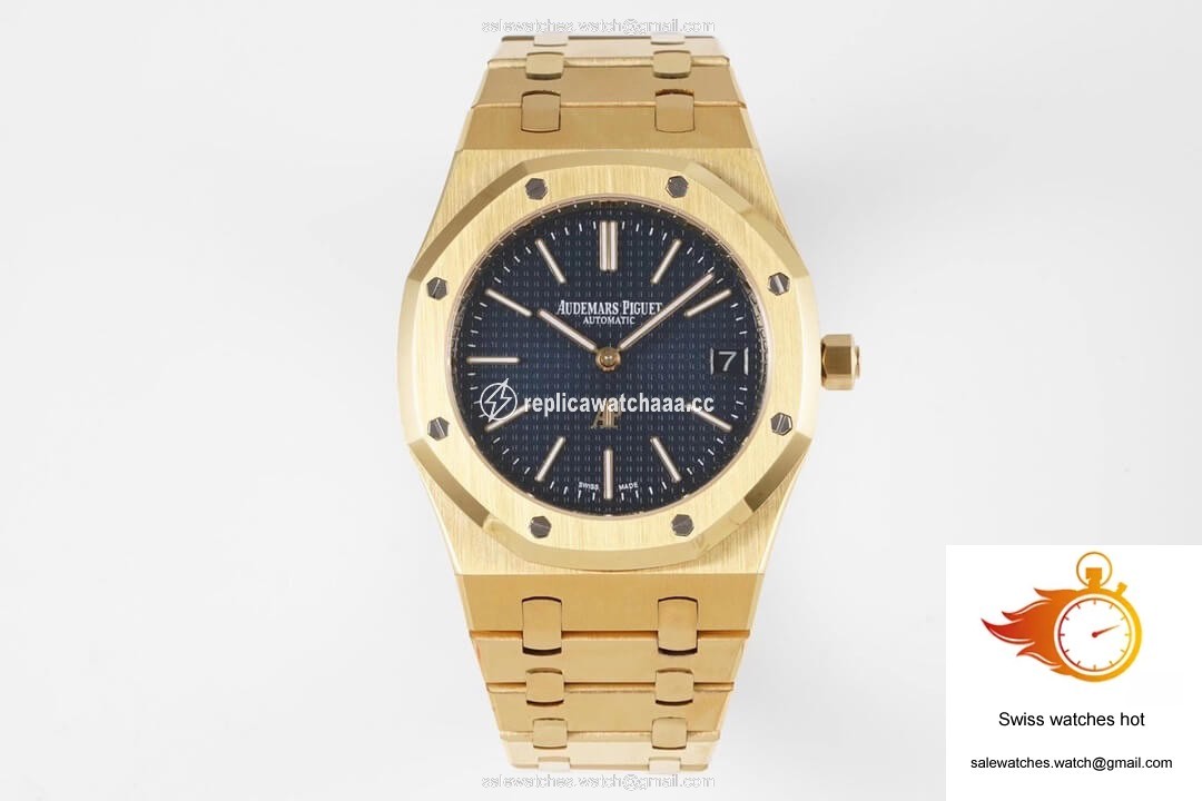 Audemars Piguet Royal Oak 15202BA.OO.1240BA.01 KZ Factory Yellow Gold Blue Dial 1 Audemars Piguet Royal Oak 15202BA.OO.1240BA.01 KZ Factory Yellow Gold Blue Dial 1