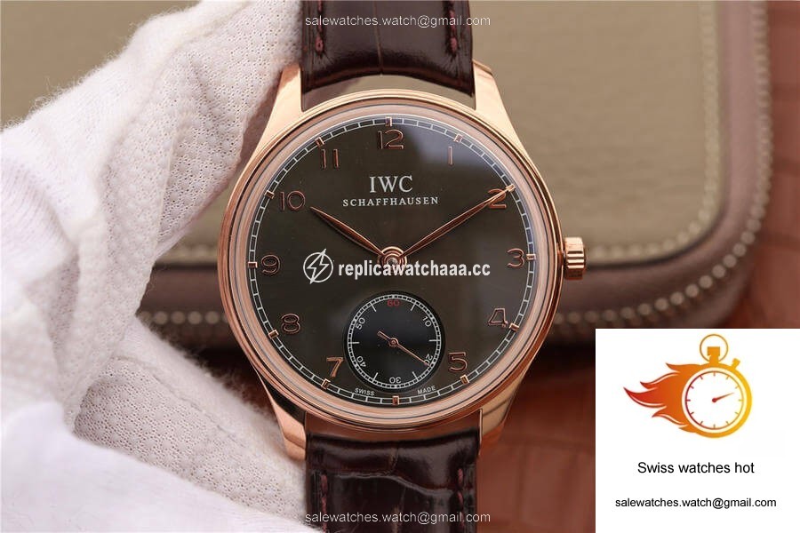 IWC Portuguese IW545406 ZF Factory Brown Dial 1 IWC Portuguese IW545406 ZF Factory Brown Dial 1