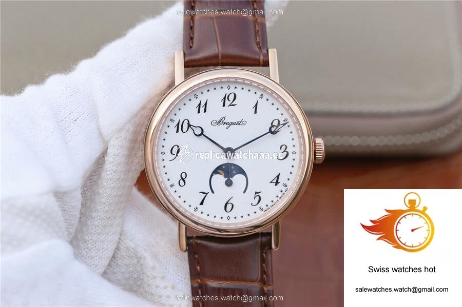 Breguet Classique Moonphase 9087BB TW Factory Rose Gold White Dial 1 Breguet Classique Moonphase 9087BB TW Factory Rose Gold White Dial 1
