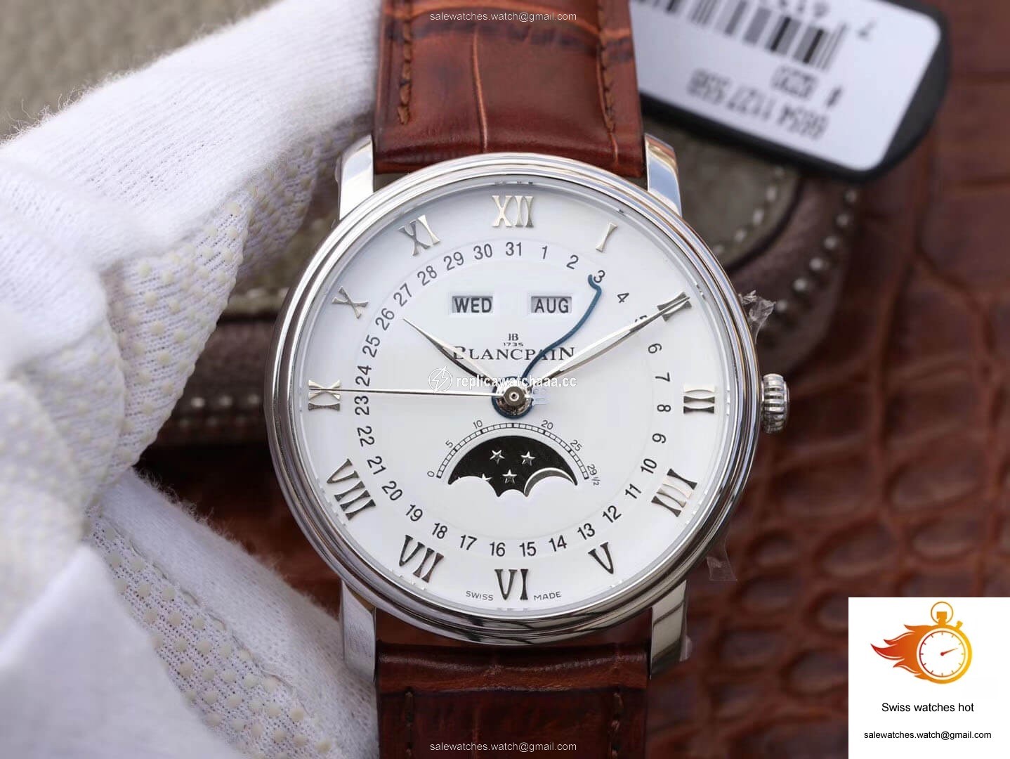 Blancpain Villeret 6654 OM Factory V2 White Dial 1 Blancpain Villeret 6654 OM Factory V2 White Dial 1