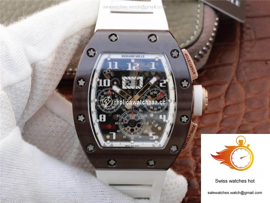 Richard Mille RM011 KV Factory Brown Ceramic Case 1 Richard Mille RM011 KV Factory Brown Ceramic Case 1