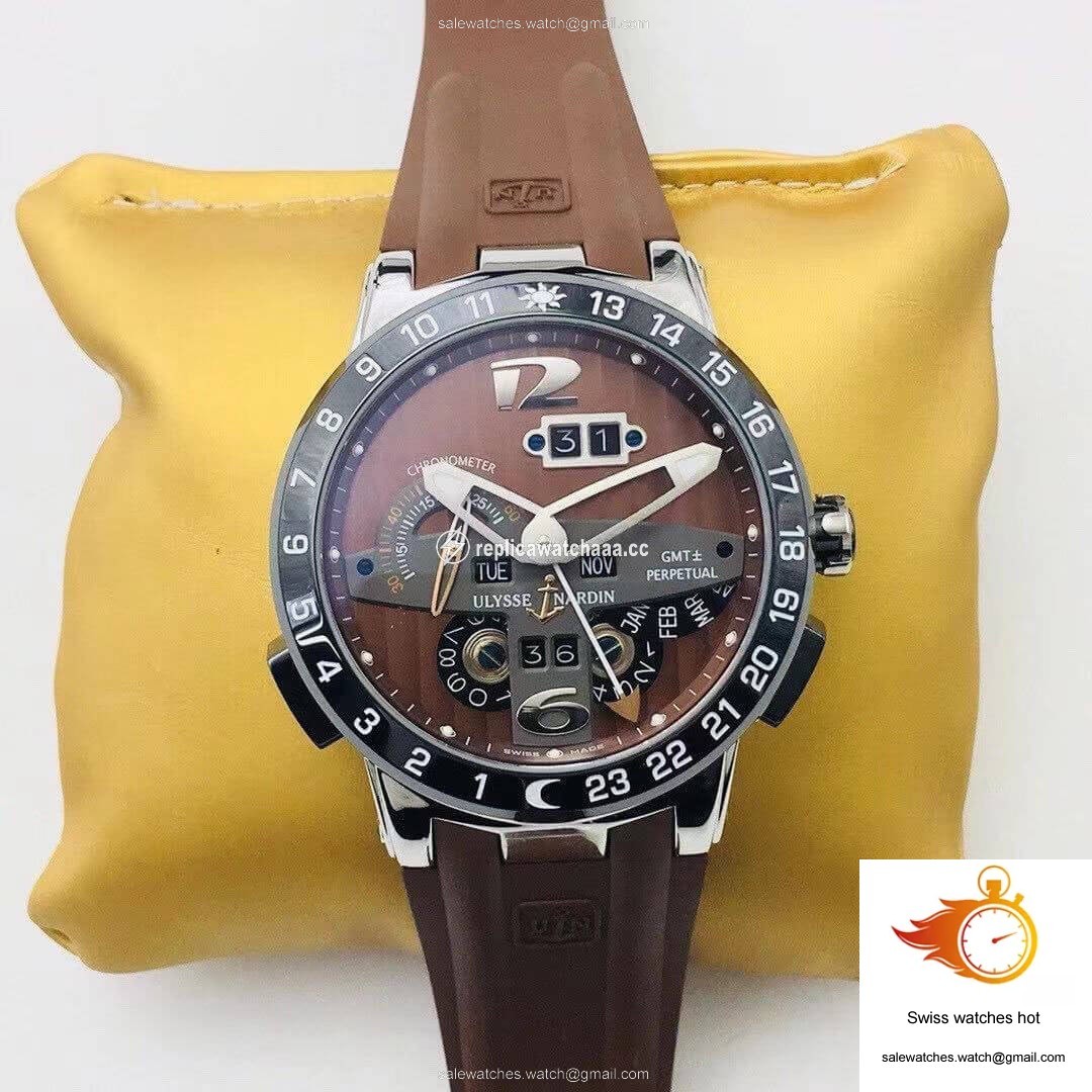 Ulysse Nardin El Toro 322-00 TW Factory Ceramics Brown Dial 1 Ulysse Nardin El Toro 322-00 TW Factory Ceramics Brown Dial 1