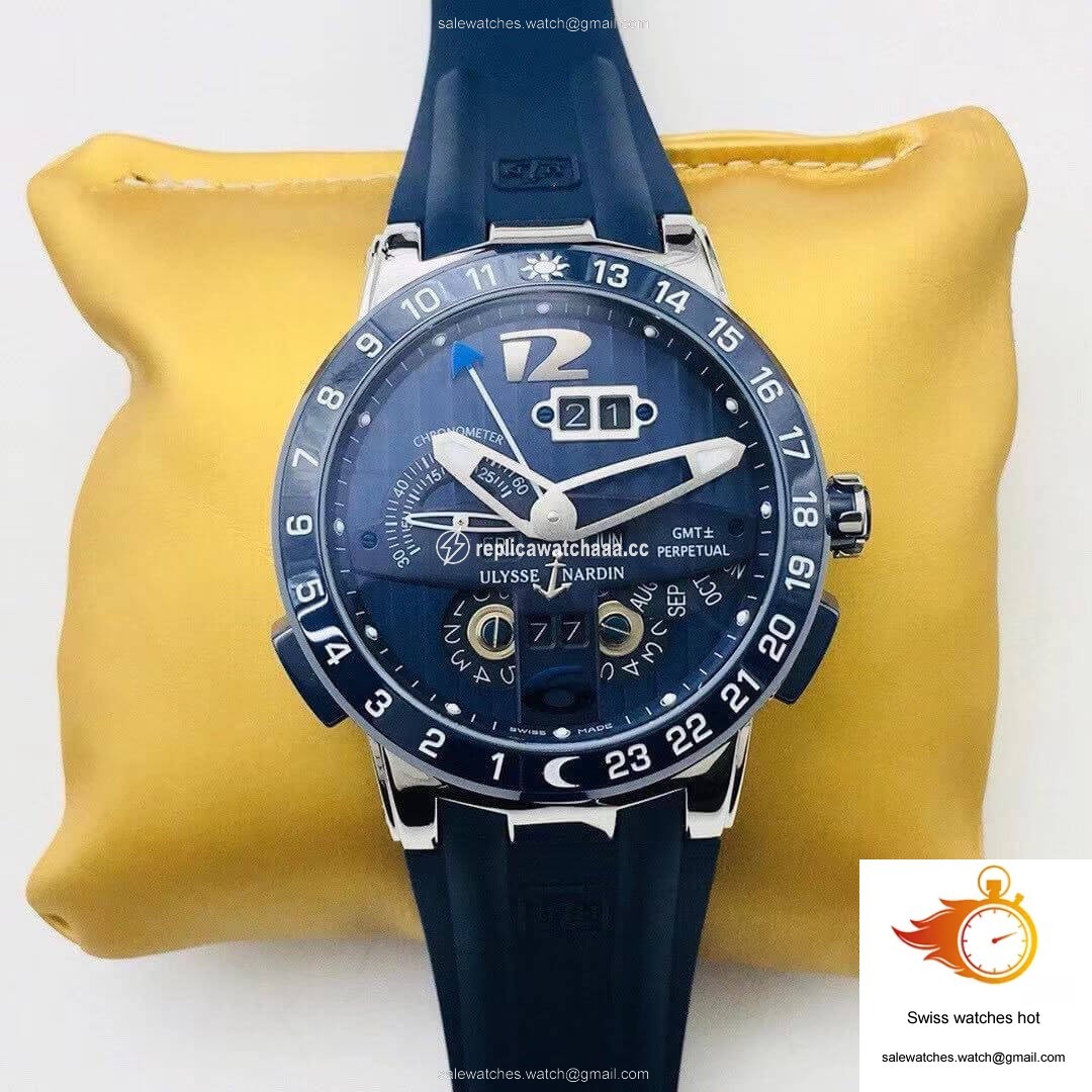 Ulysse Nardin El Toro 320-00/BQ TW Factory Ceramics Blue Dial 1 Ulysse Nardin El Toro 320-00/BQ TW Factory Ceramics Blue Dial 1