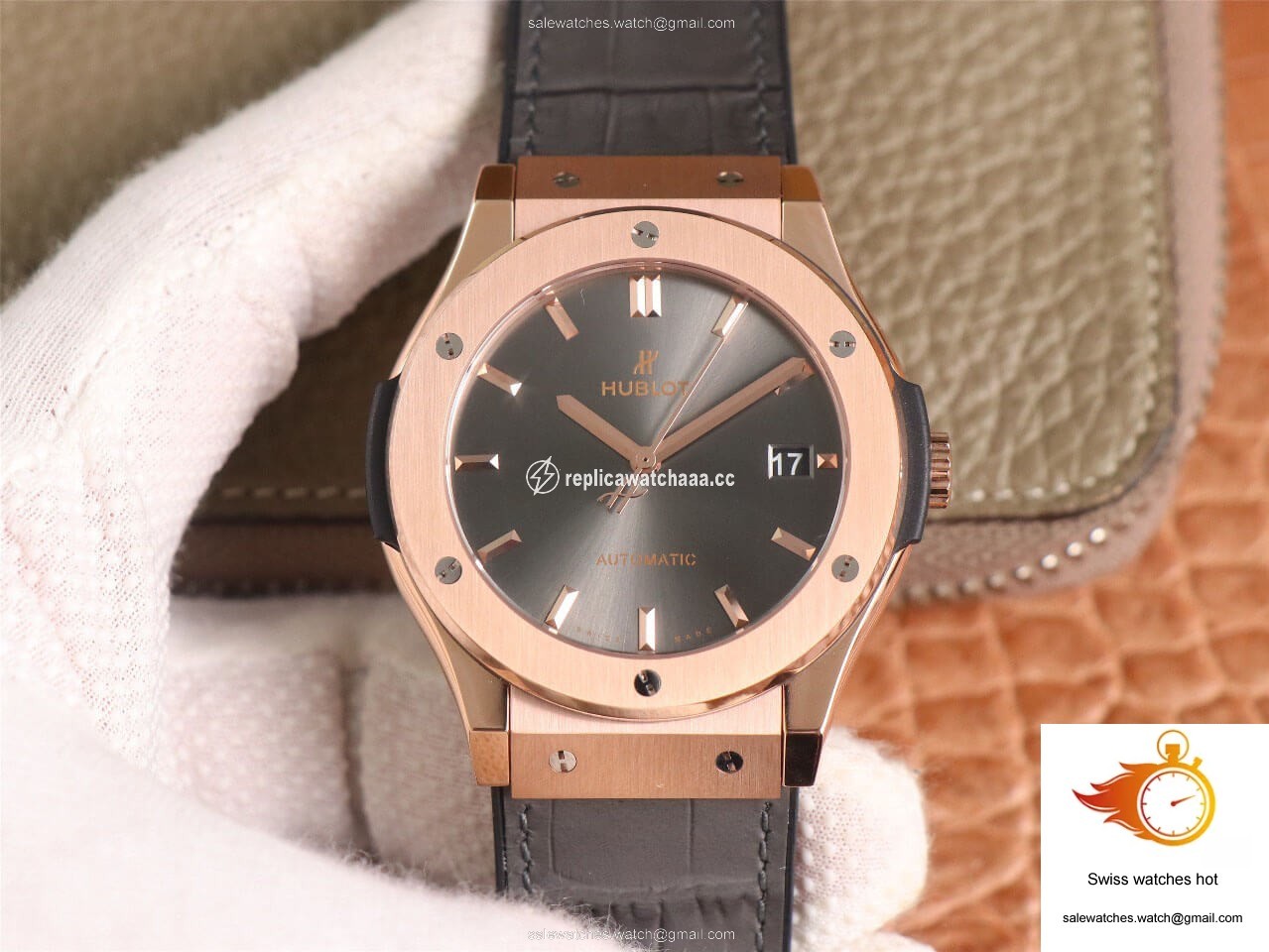 Hublot Classic Fusion 511.OX.7081.LR WWF Factory Rose Gold Dark Gray Dial 1 Hublot Classic Fusion 511.OX.7081.LR WWF Factory Rose Gold Dark Gray Dial 1