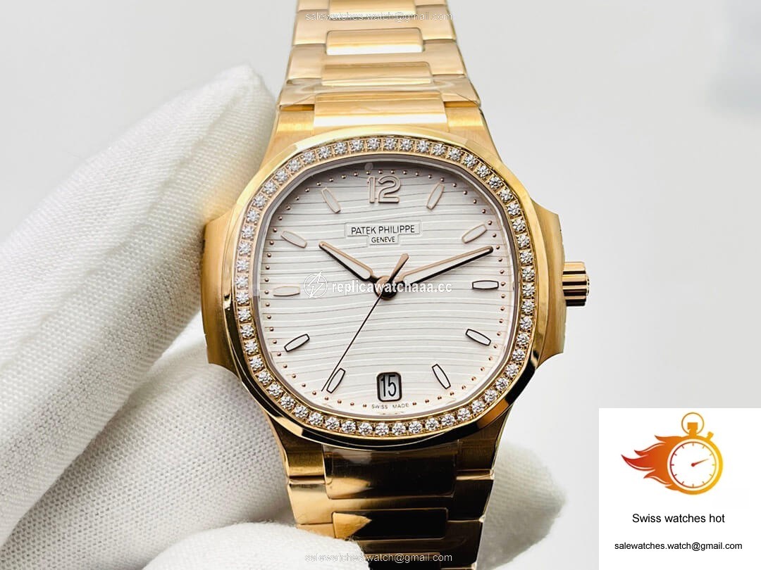 Patek Philippe Nautilus Ladies 7118/1200R-001 3K Factory Silver White Dial 1 Patek Philippe Nautilus Ladies 7118/1200R-001 3K Factory Silver White Dial 1