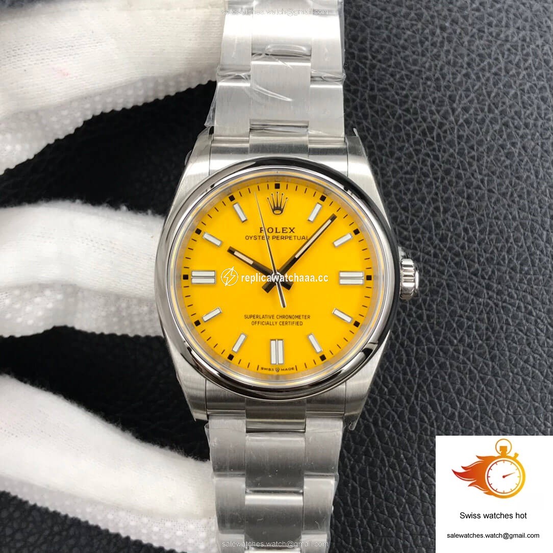 Rolex Oyster Perpetual M126000-0004 36MM EW Factory Yellow Dial 1 Rolex Oyster Perpetual M126000-0004 36MM EW Factory Yellow Dial 1