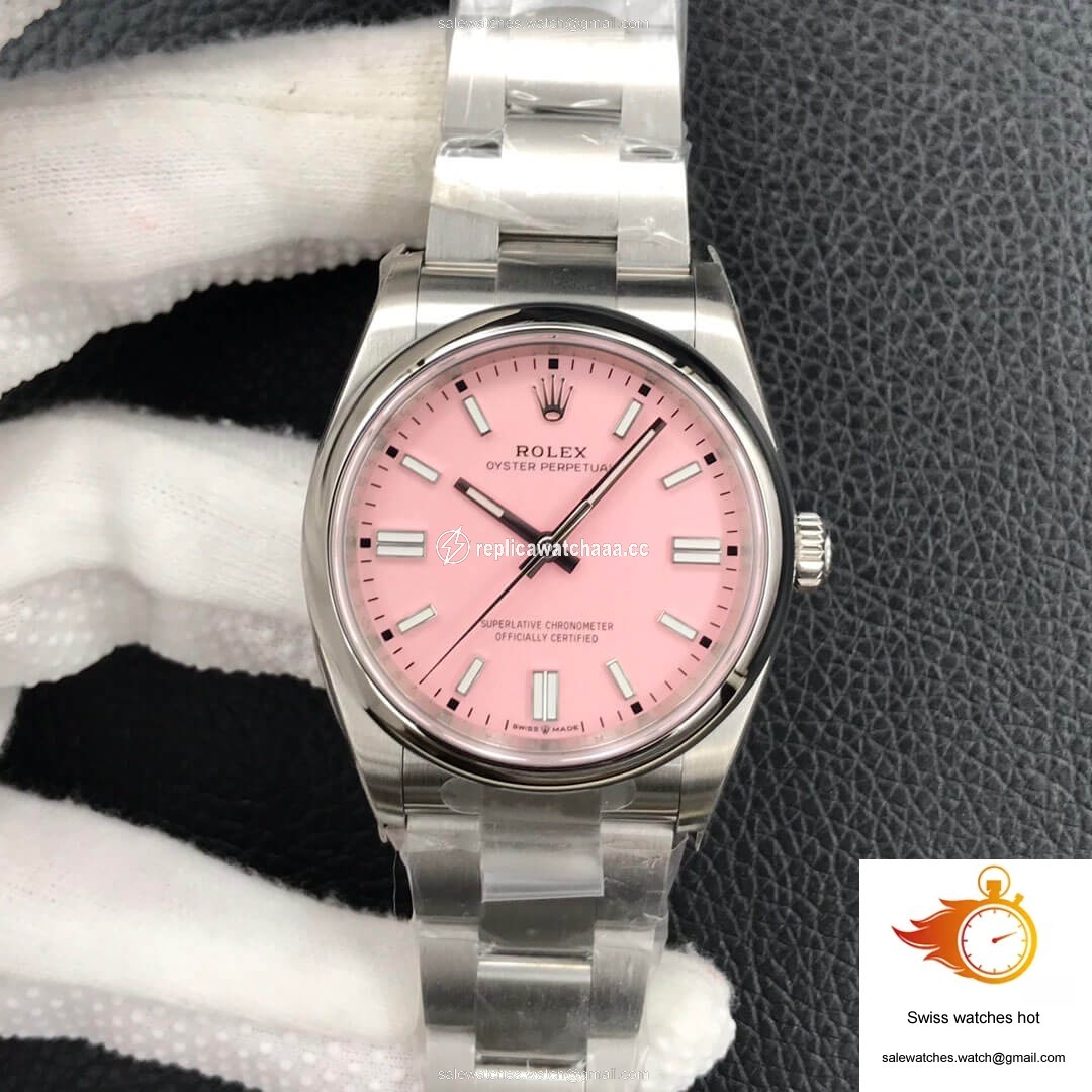 Rolex Oyster Perpetual M126000-0008 36MM EW Factory Candy Pink Dial 1 Rolex Oyster Perpetual M126000-0008 36MM EW Factory Candy Pink Dial 1