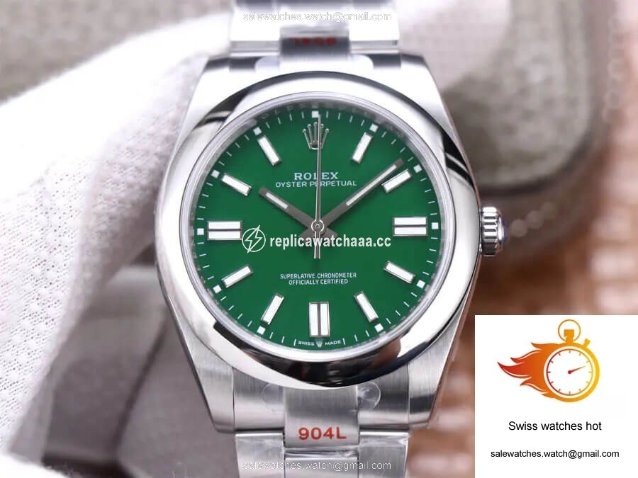 Rolex Oyster Perpetual M124300-0005 41MM EW Factory Green Dial 1 Rolex Oyster Perpetual M124300-0005 41MM EW Factory Green Dial 1