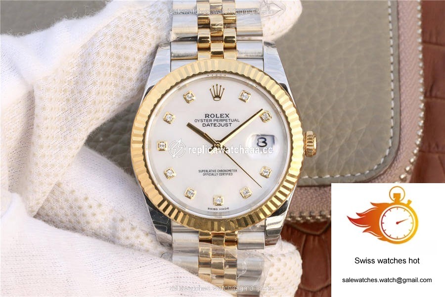 Rolex Datejust M126333-0018 EW Factory Yellow Gold White Dial 1 Rolex Datejust M126333-0018 EW Factory Yellow Gold White Dial 1