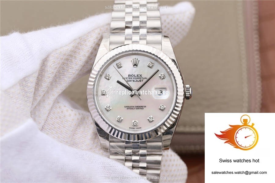 Rolex Datejust M126334-0020 EW Factory White Mother-Of-Pearl Dial 1 Rolex Datejust M126334-0020 EW Factory White Mother-Of-Pearl Dial 1